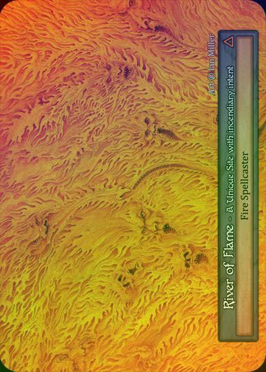 【FOIL】[Site] River of Flame [beta-Unique]
